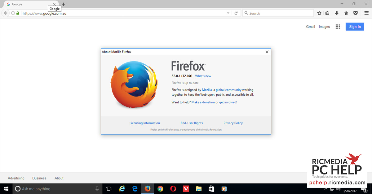 firefox windows xp download